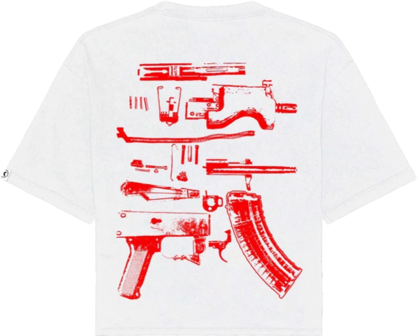 IN DRACO WE TRUST OVERSIZED TEE (RED)
