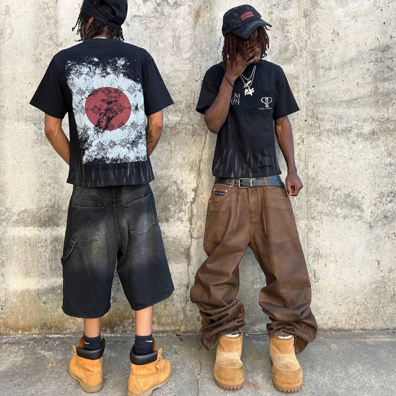 Rusted jeans