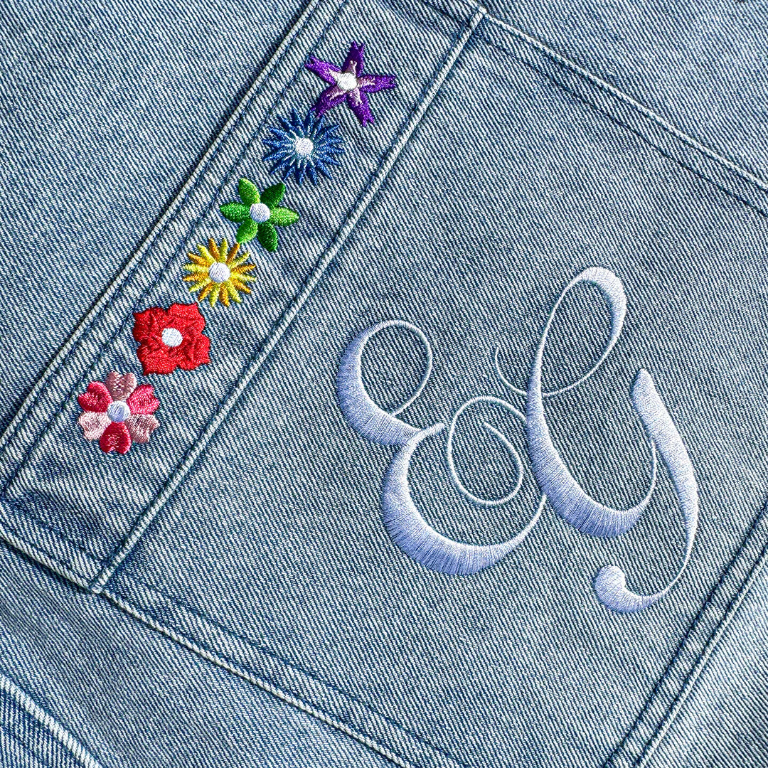 Flora Denim BLUE