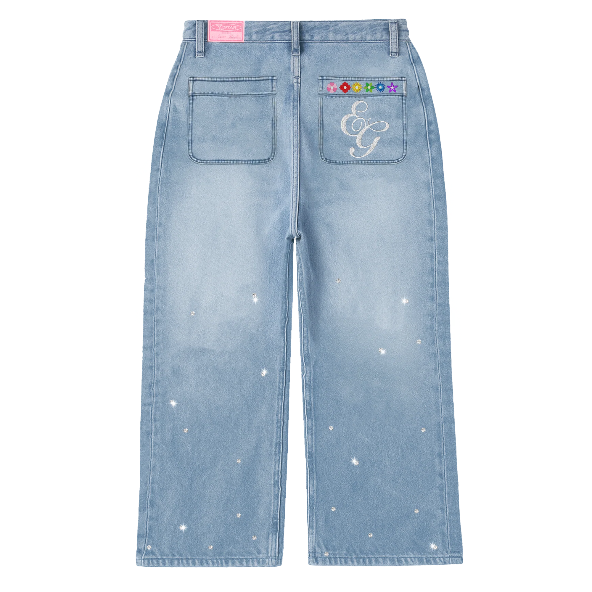 Flora Denim BLUE