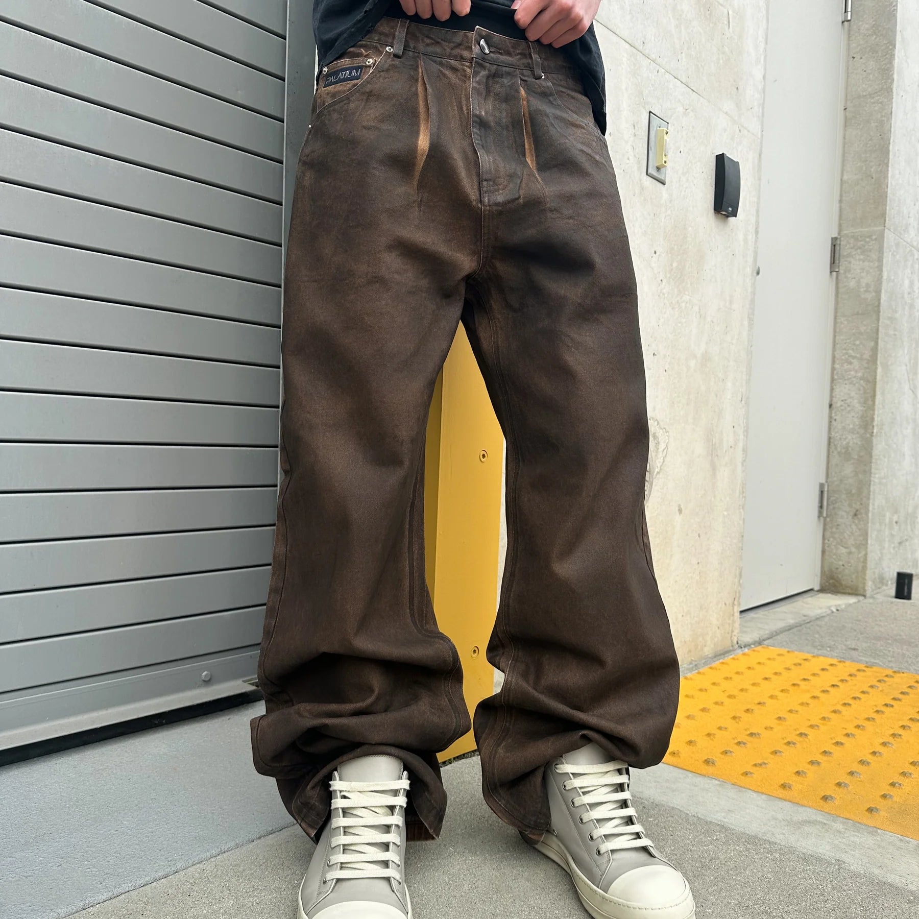 Rusted jeans