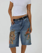 TigerBloom Long Shorts