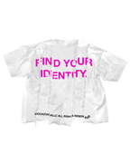 WHITE “FYID” TEE