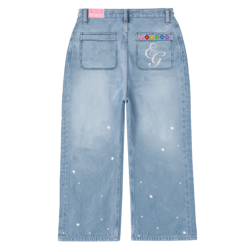Flora Denim BLUE