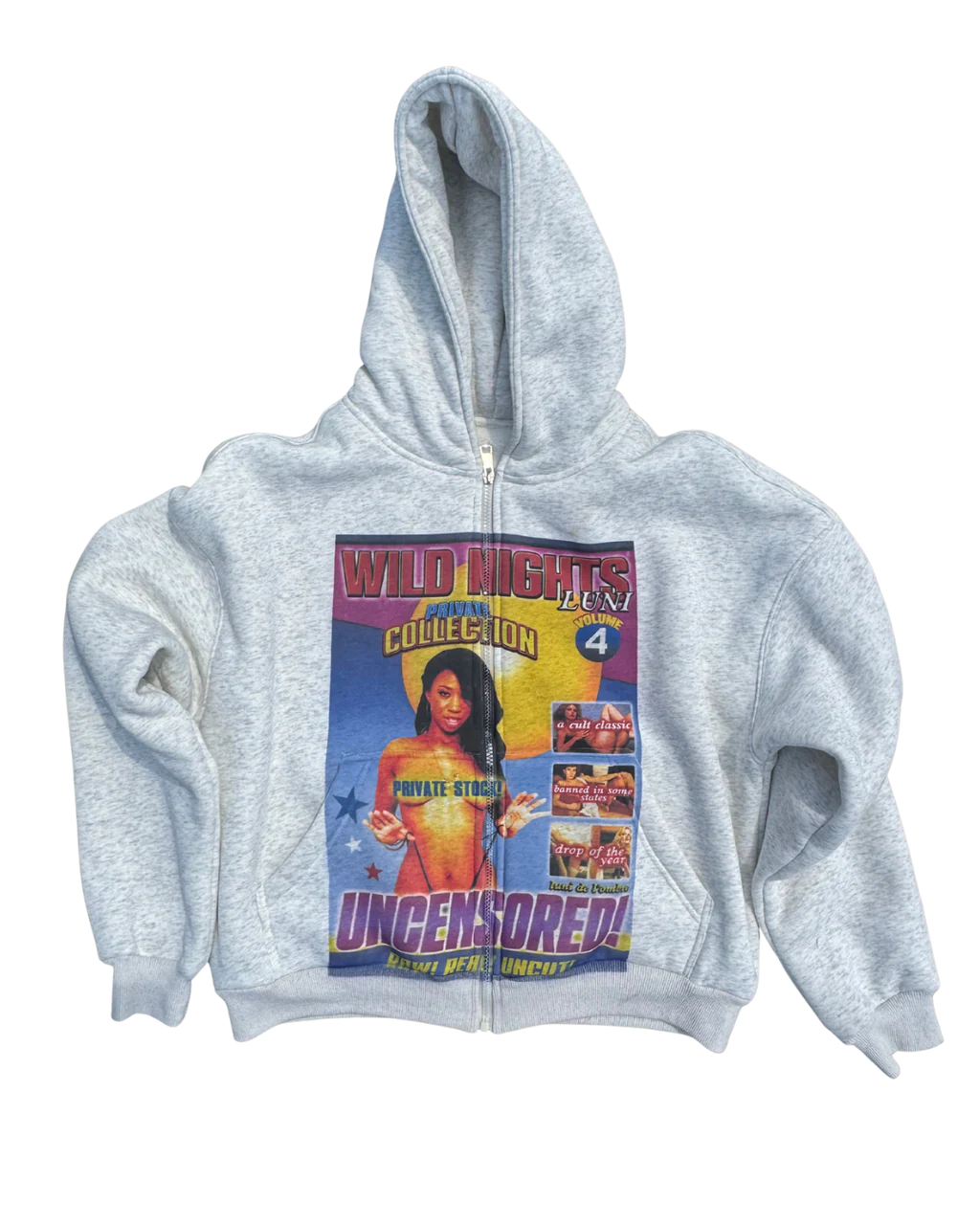 WILD NIGHTS “GREY” HOODIE