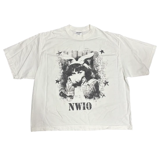 Vintage bunny tee *baggy fit*