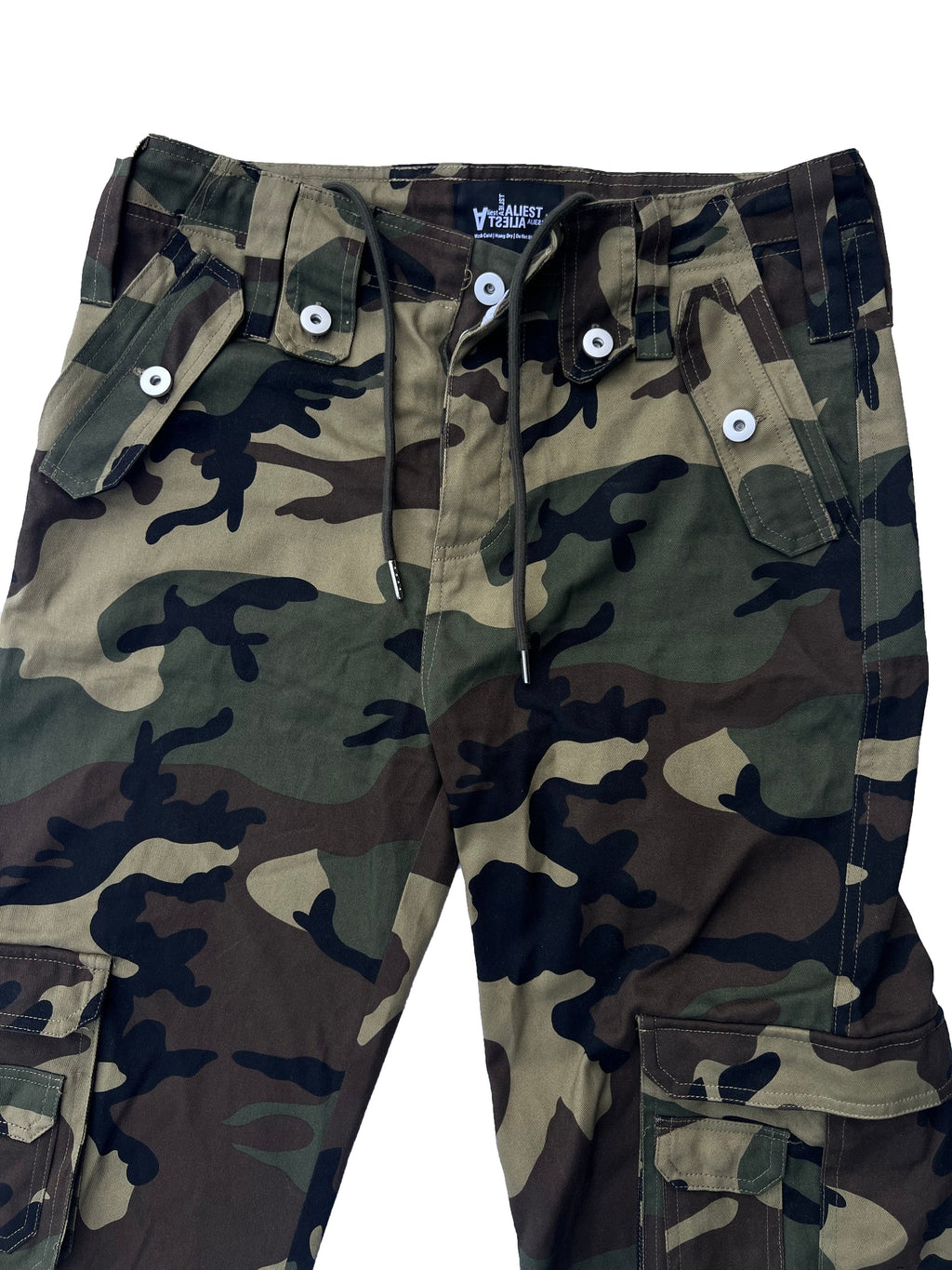 Aliest Cargo Pants - Camo