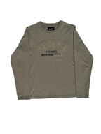 Aliest Patch Longsleeve - Neutral Green